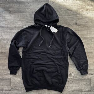 Reflex Black Hoodie Dress